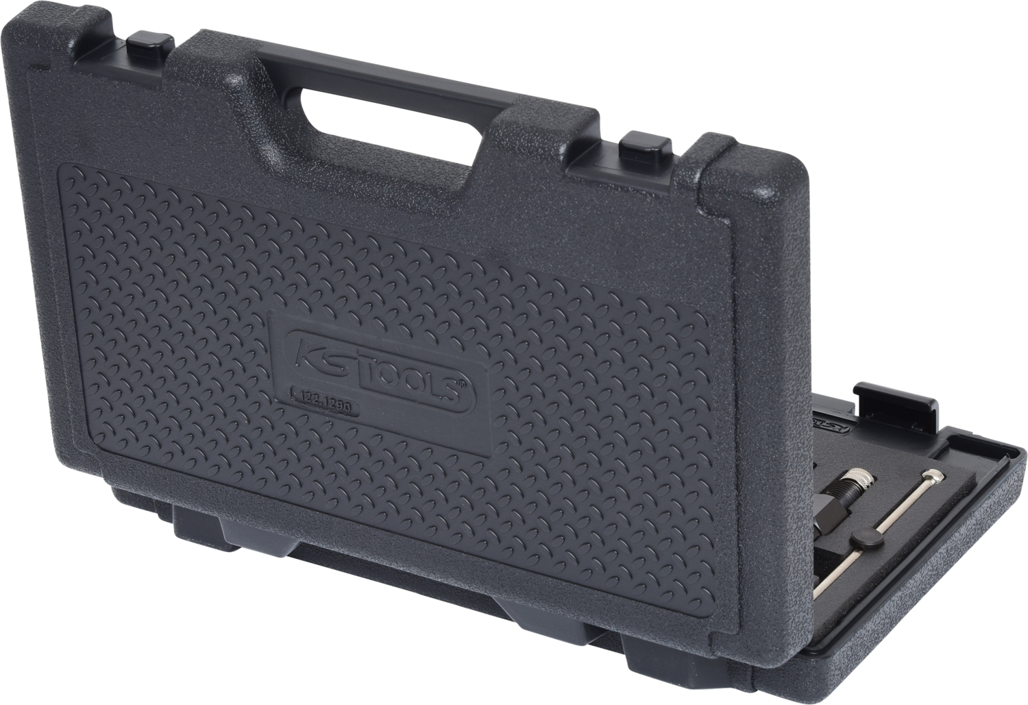KS Tools FLAREFIX 1 Universal-Bremsleitungs-Bördelgerät-Satz mit Hydraulik-Spindel, 16-tlg