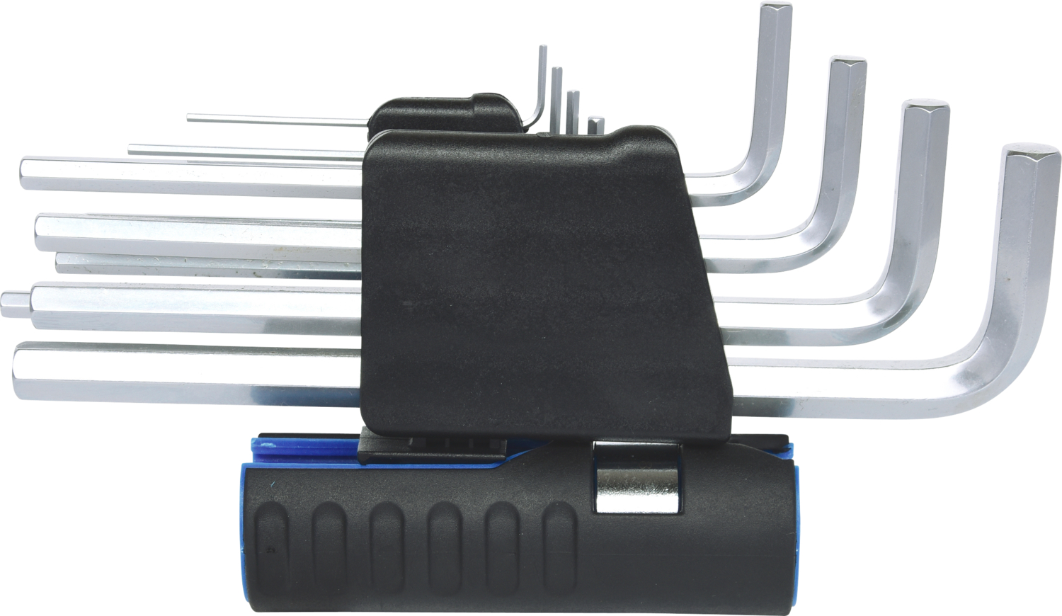 KS Tools 3 in 1 Innen6kant-Winkelstiftschlüssel-Satz,10-tlg lang, Zoll