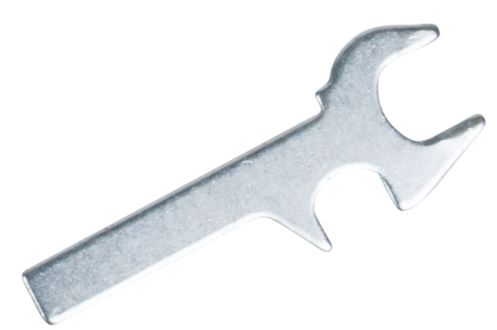 KS Tools Maulschlüssel mit Messlehre