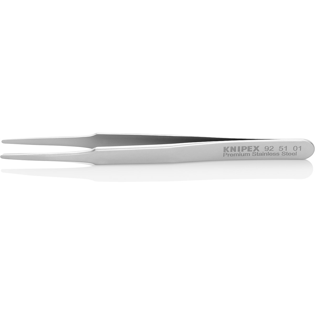 KNIPEX Präzisionspinzette Edelstahl angewinkelt