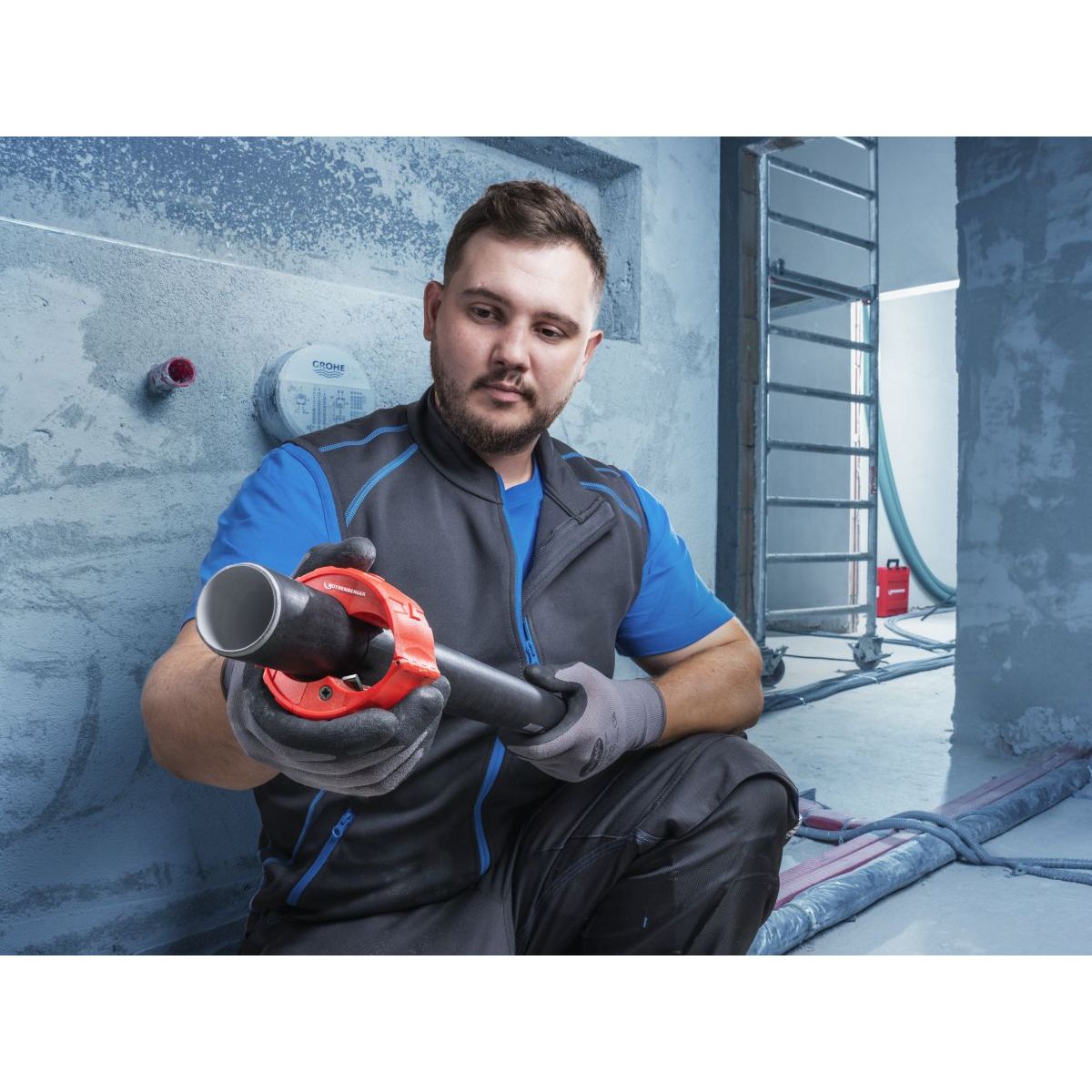 ROTHENBERGER Kunststoff-Rohrabschneider ROCUT Plastic Pro 32 - 40mm EU