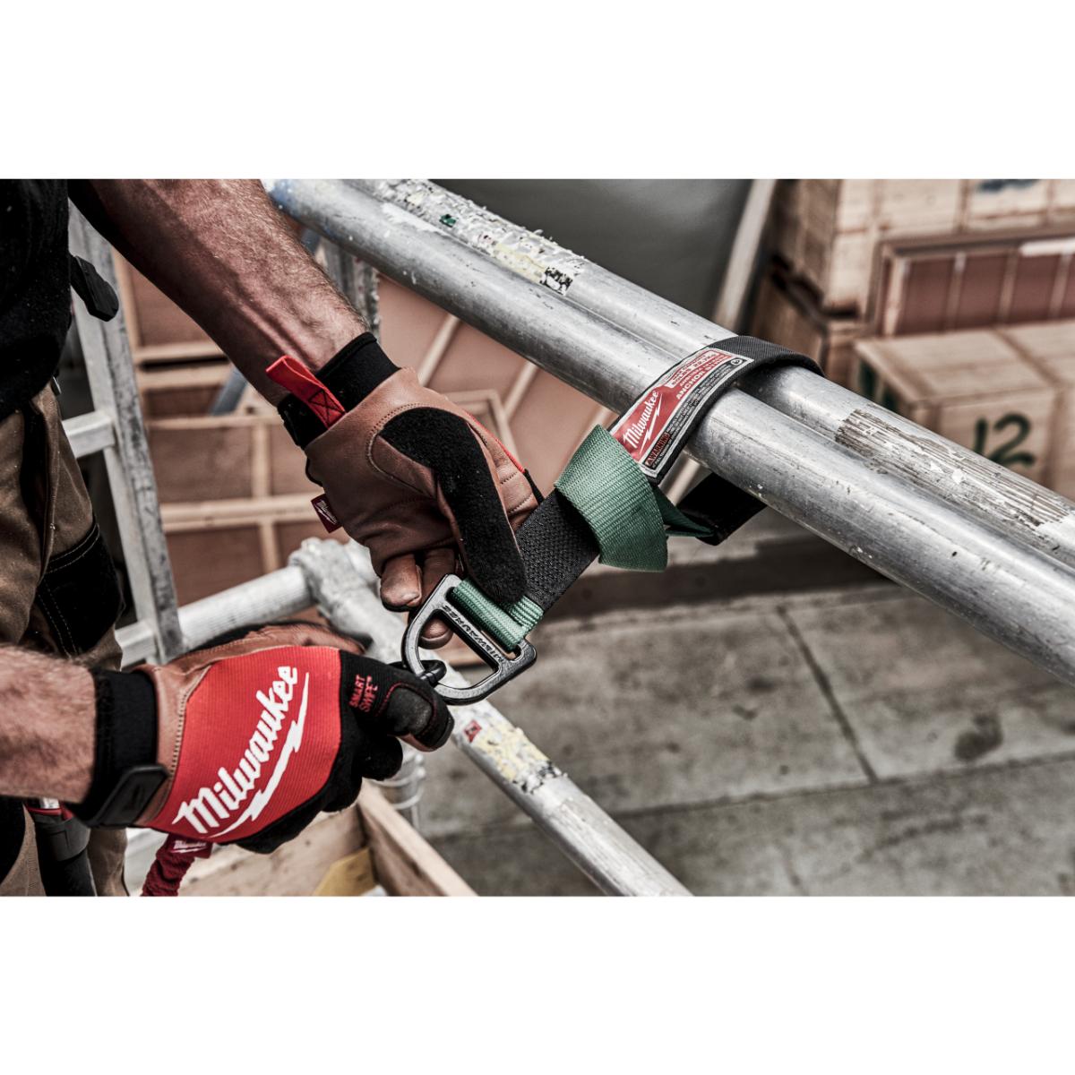 Milwaukee - Arbeitshandschuhe Leder Hybrid M/8 - 4932471912