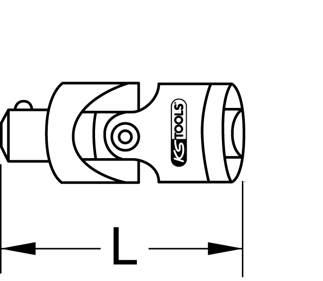KS Tools BRONZEplus Kardangelenk 3/4"