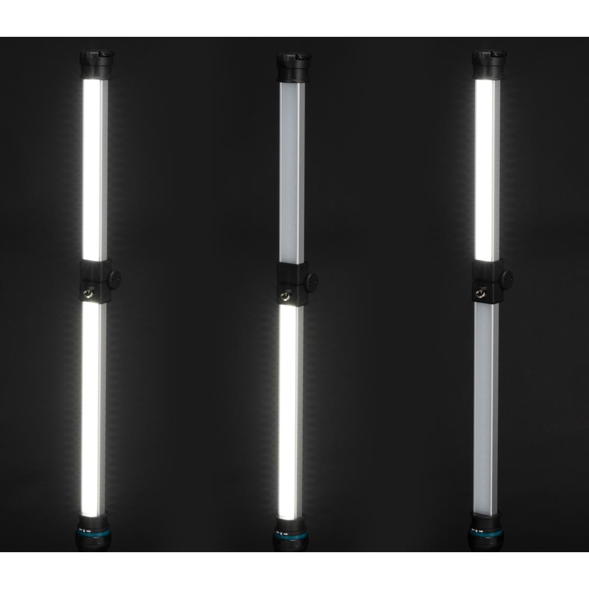 Makita Akku-Stableuchte 450/1.000/2.000 lx - 400/800/1.700 lm - teleskopierbar - ML012G