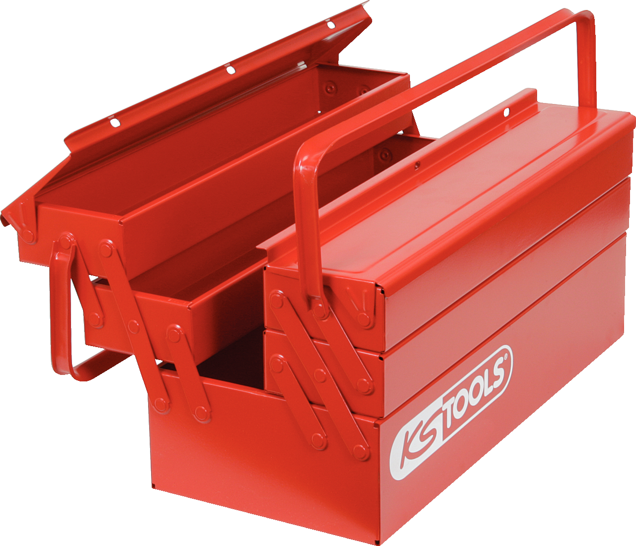 KS Tools Basic Elektriker-Werkzeugkoffer, Metallkiste, 30-tlg
