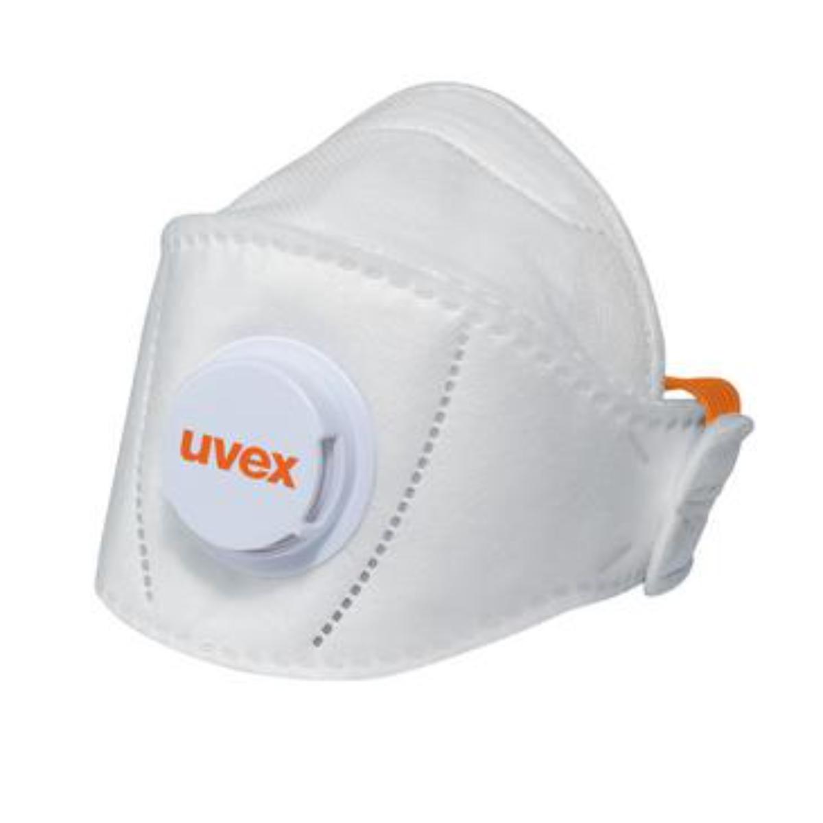 Uvex silv-Air premium 5210+ Atemschutzmaske FFP2 - 15 Stück