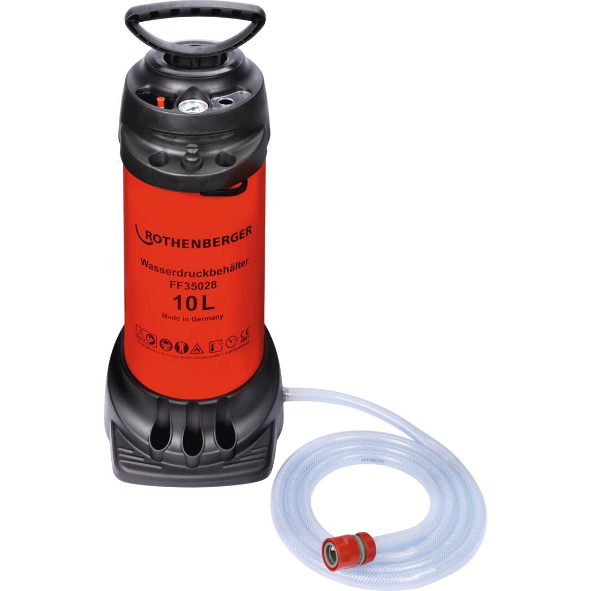 ROTHENBERGER Wasserdruckbehälter Fassungsvermögen, 10l