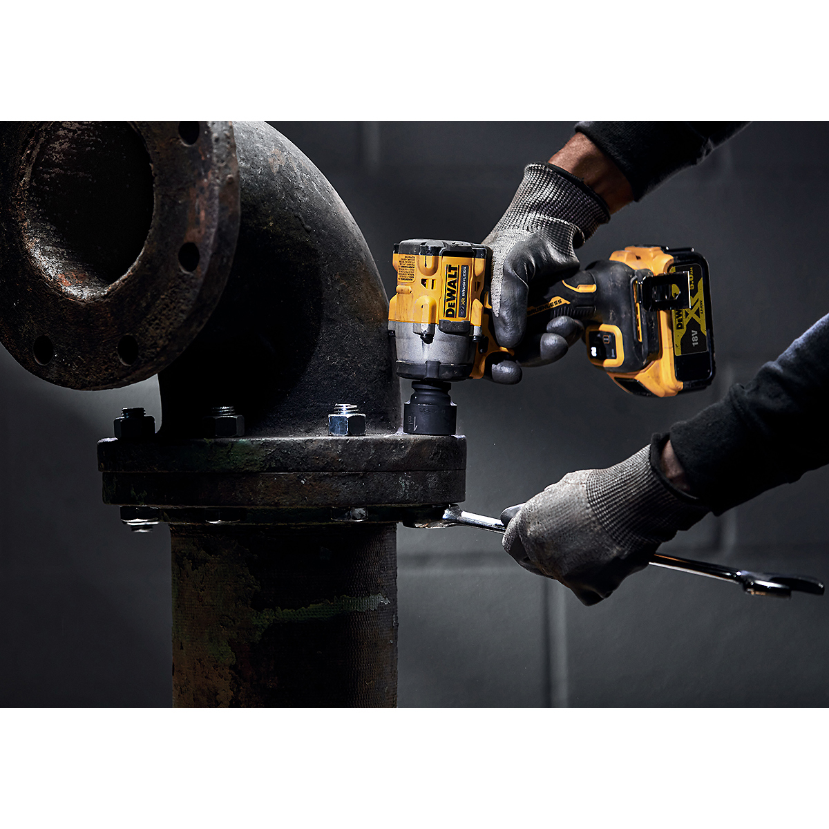 DEWALT Akku-Schlagschrauber 1/2 Zoll XR 18V 406Nm Basisversion
