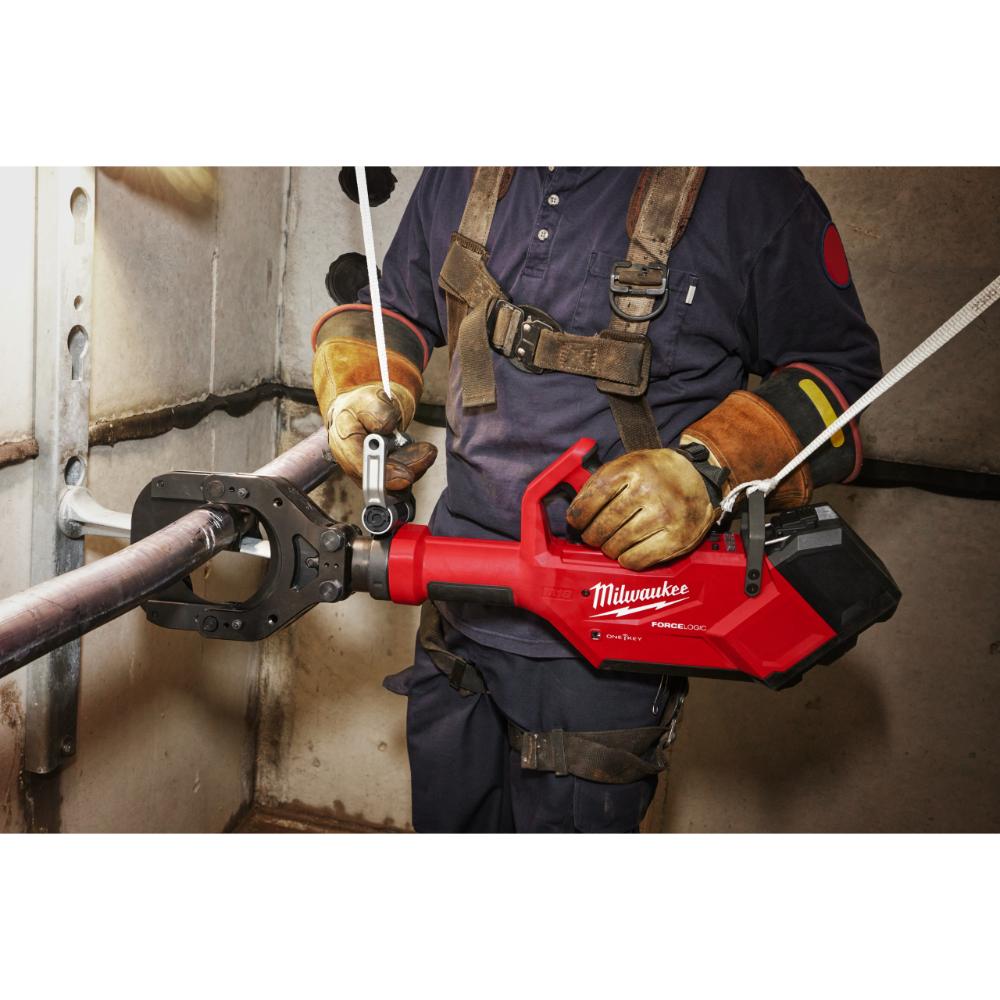 Milwaukee M18 FORCE LOGIC Hydraulischer Akku-Sicherheits-Kabelschneider 125 mm M18HSFC125R-802C