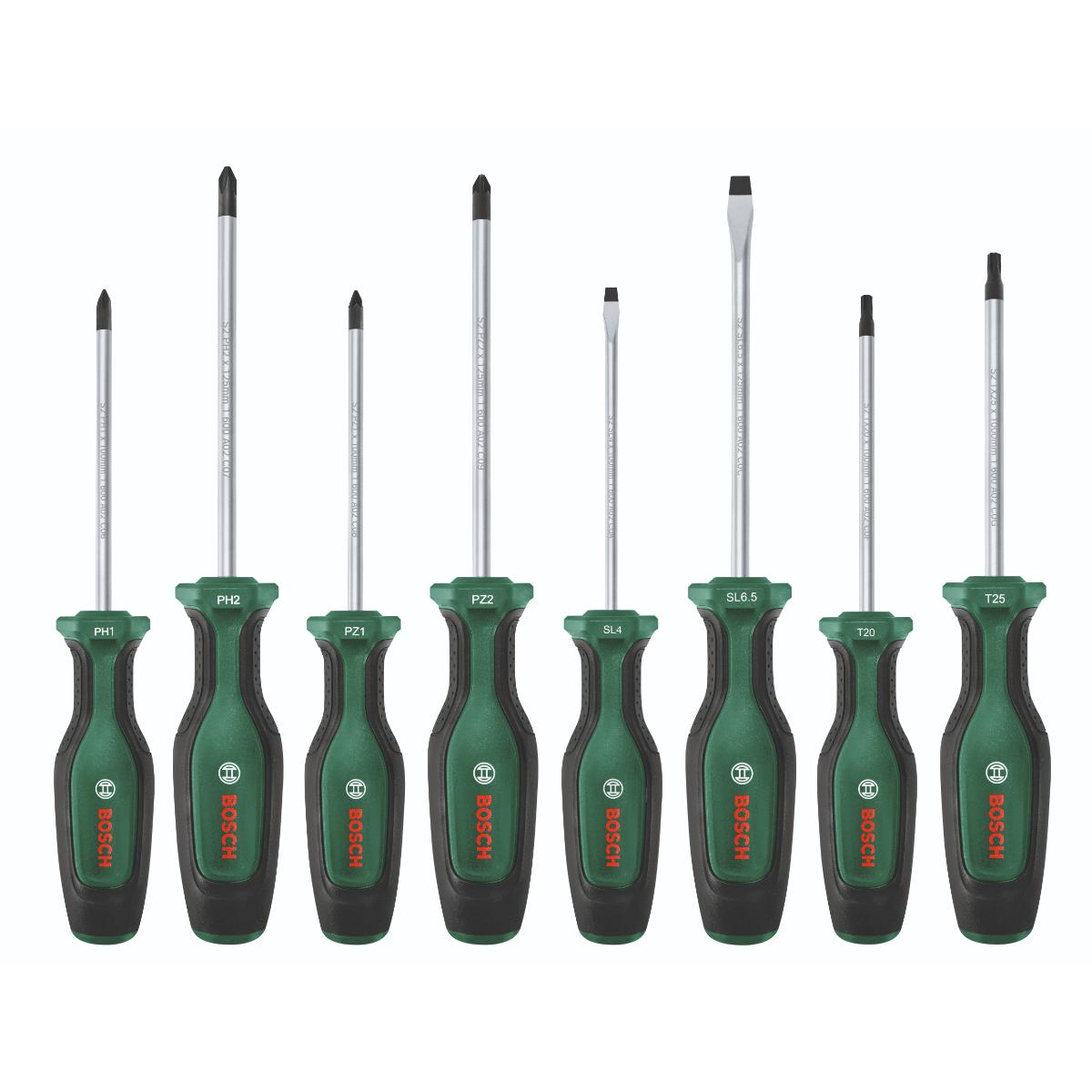 Bosch Schraubendreher, 8-teiliges Set