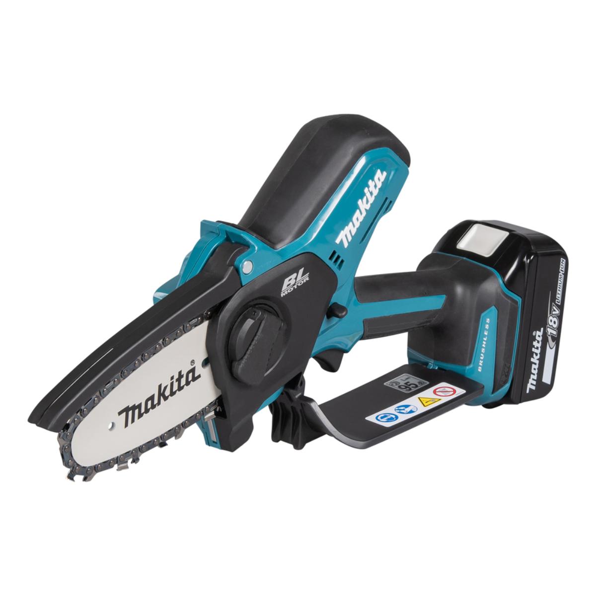 Makita Akku-Astsäge LXT 18V - 10 cm Schwert - mit 2x Akku und viel Zubehör - DUC101RX06