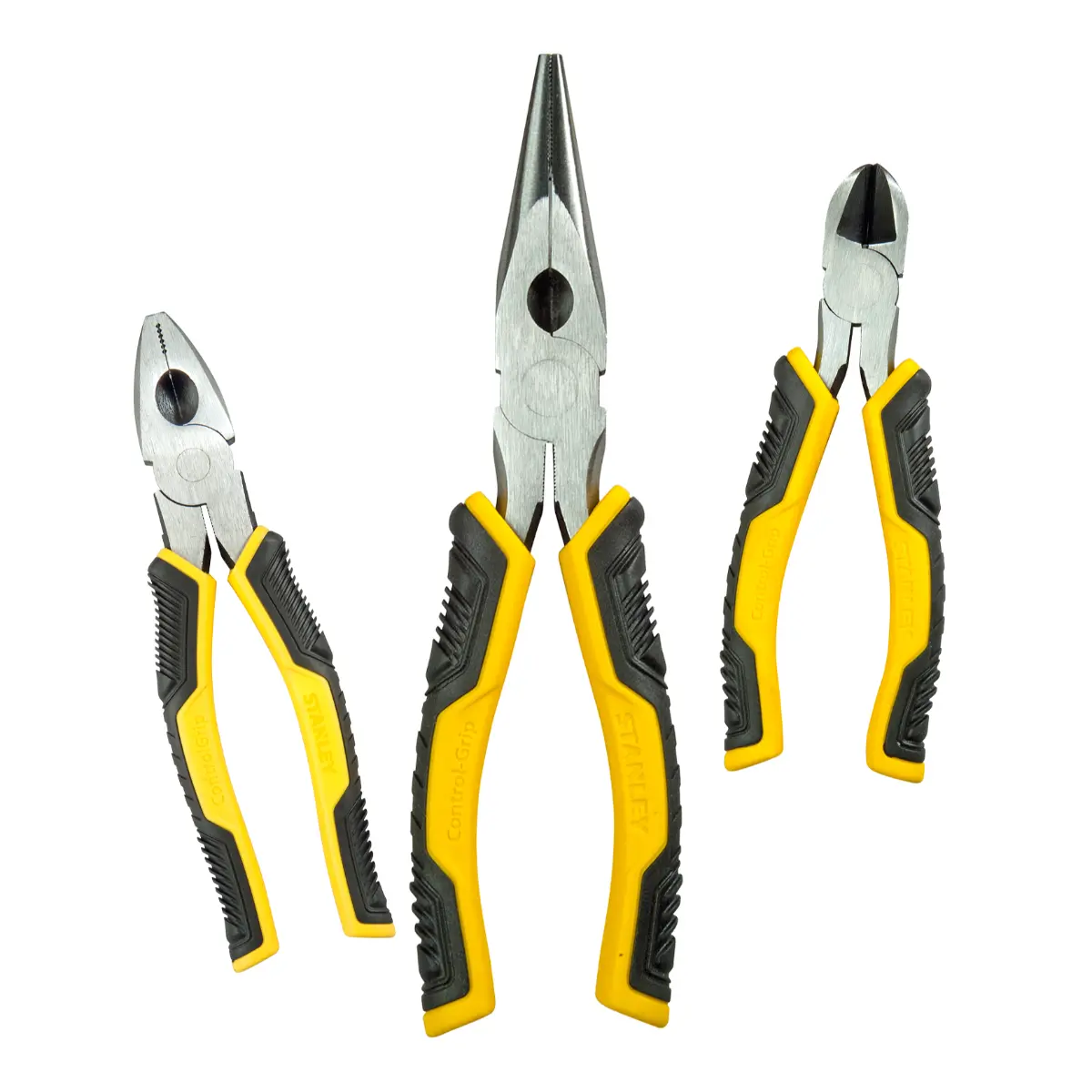 STANLEY Zangenset Control-Grip, 3-teilig