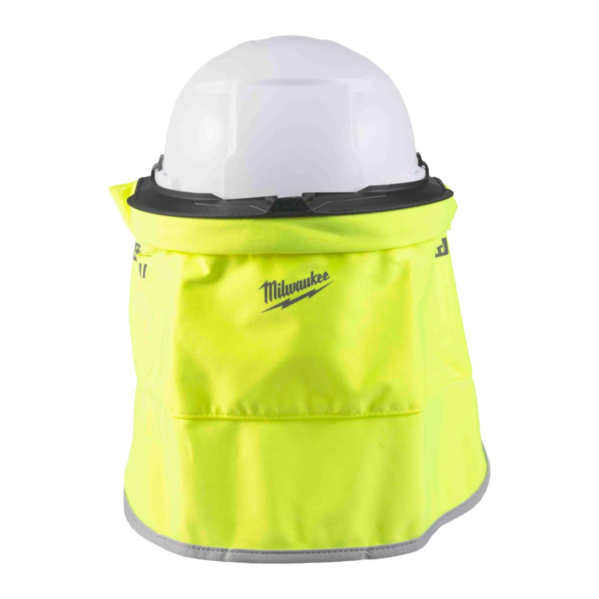 Milwaukee BOLT UV-Nackenschutz Hi-Vis gelb für BOLT200 & BOLT100 Helm