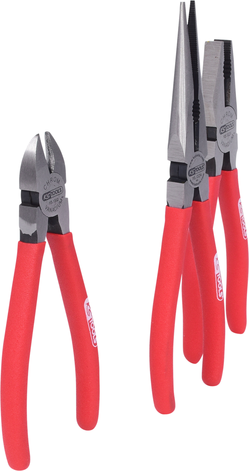 KS Tools Zangen-Satz, 3-tlg