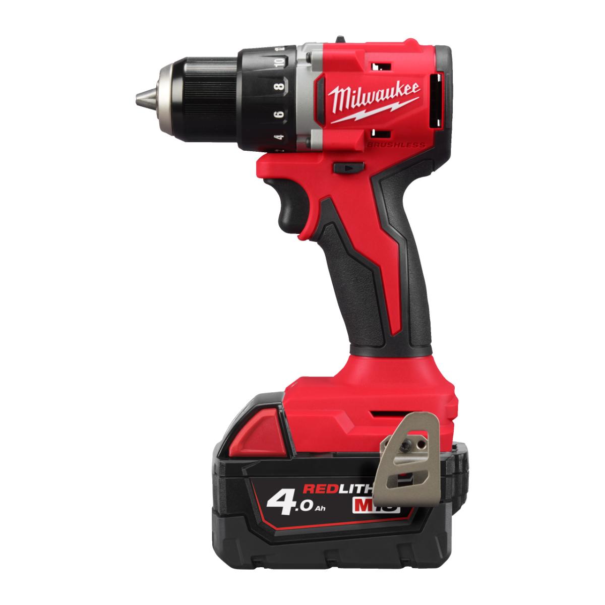 Milwaukee M18 bürstenloser Akku - Bohrschrauber, M18BLDDRC - 402C