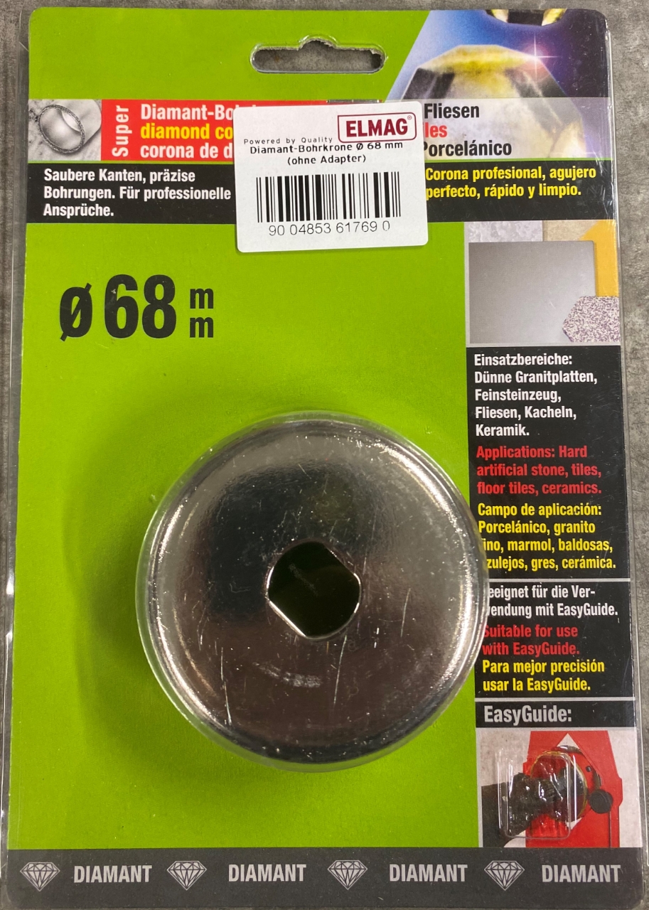ELMAG Diamant-Bohrkrone Ø 68 mm