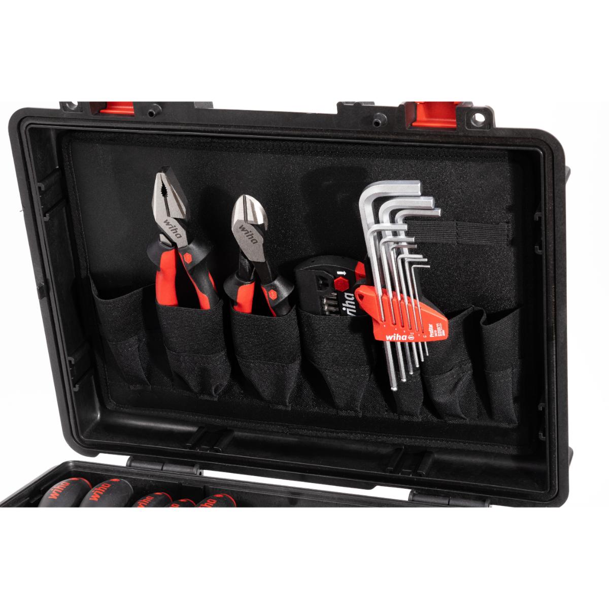 Wiha Werkzeugkoffer Basic Set L mechanic 36-teiliges Set