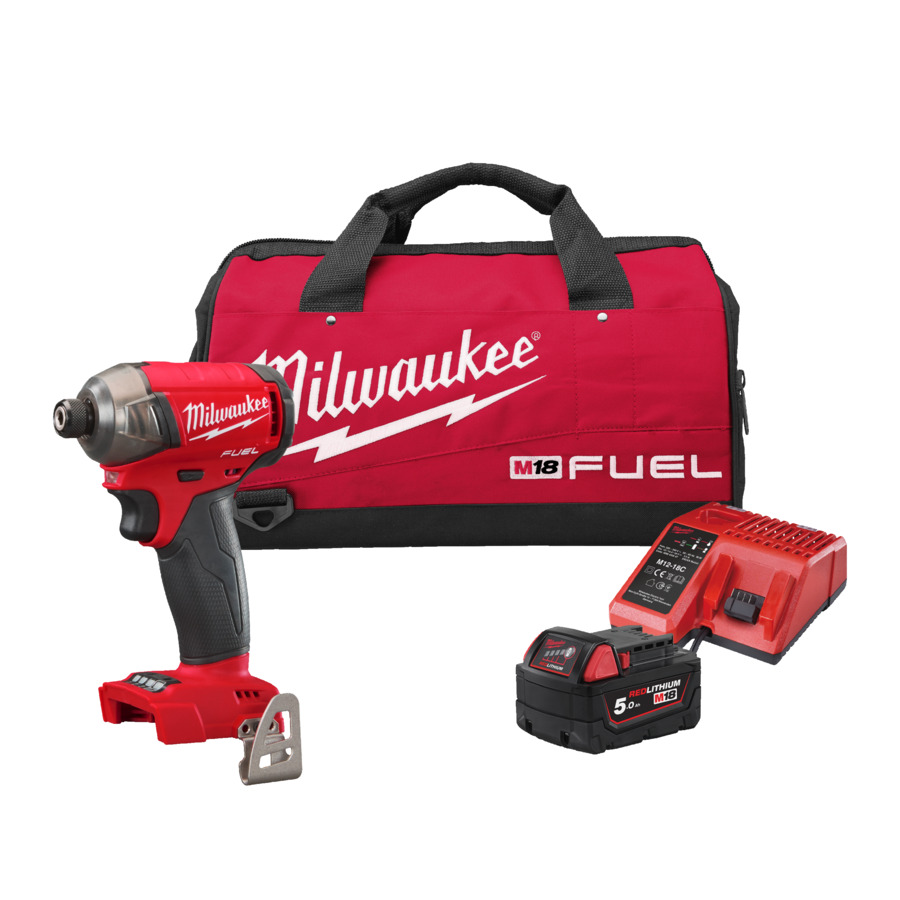 Milwaukee Akku-Impulsschrauber 1/4 Zoll Hex - M18FQID-501BRF
