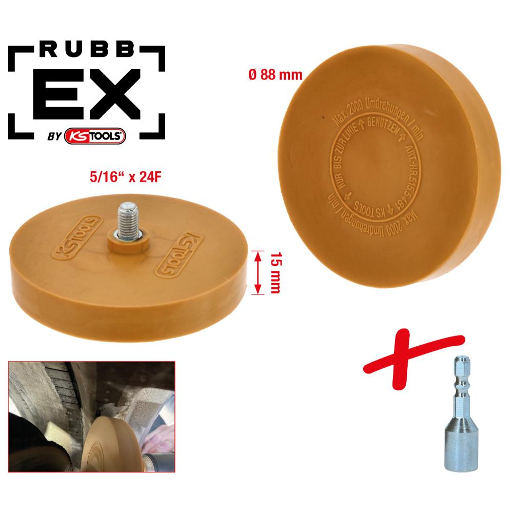 KS Tools Gummi-Radierteller, 88mm