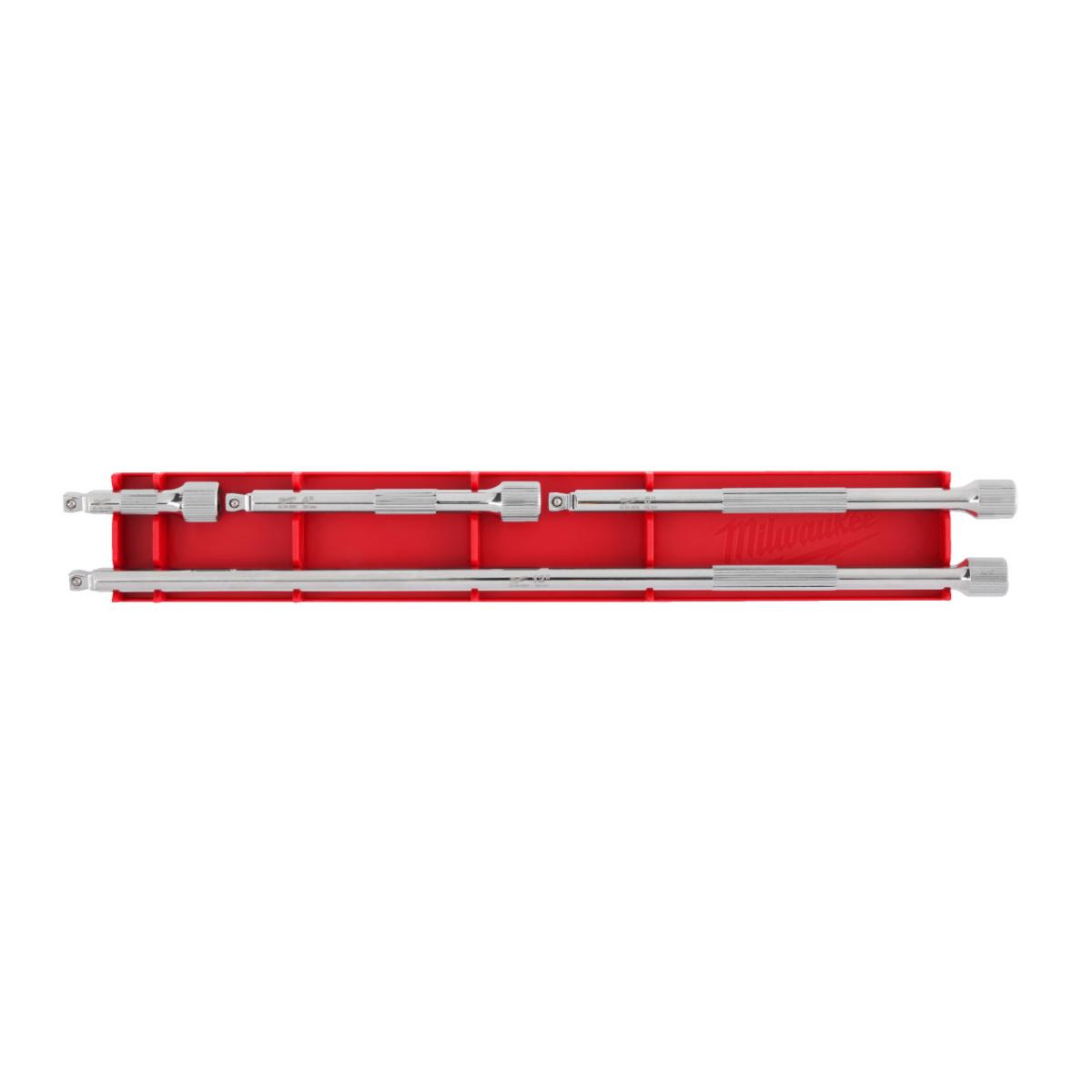 Milwaukee 3/8" Schwenk-Verlängerung, 4-teiliges Set