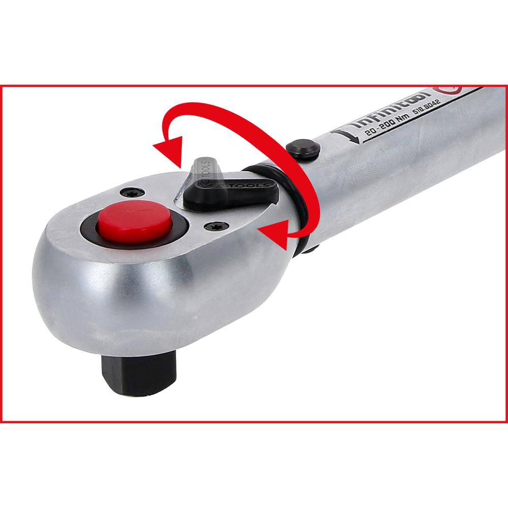 KS Tools 1/4 Zoll INFINITOOL Ratschen-Drehmomentschlüssel, 1-5 Nm