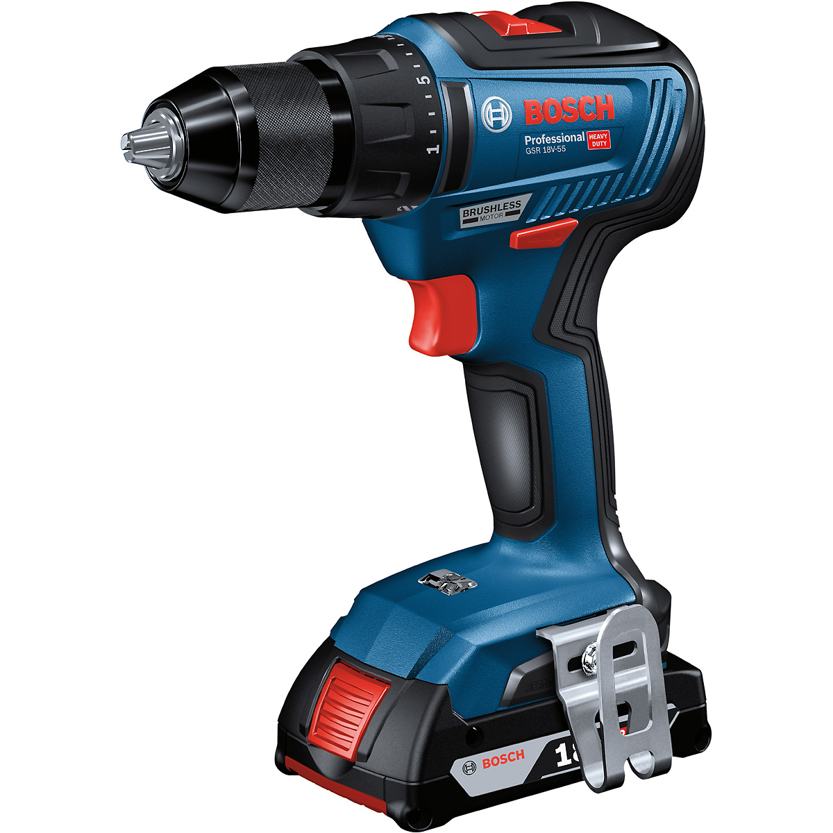 Bosch Akku-Bohrschrauber GSR 18V-55