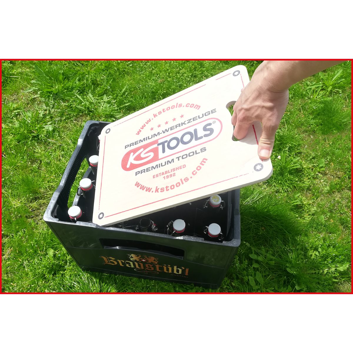 KS Tools Bierkasten-Sitzauflage