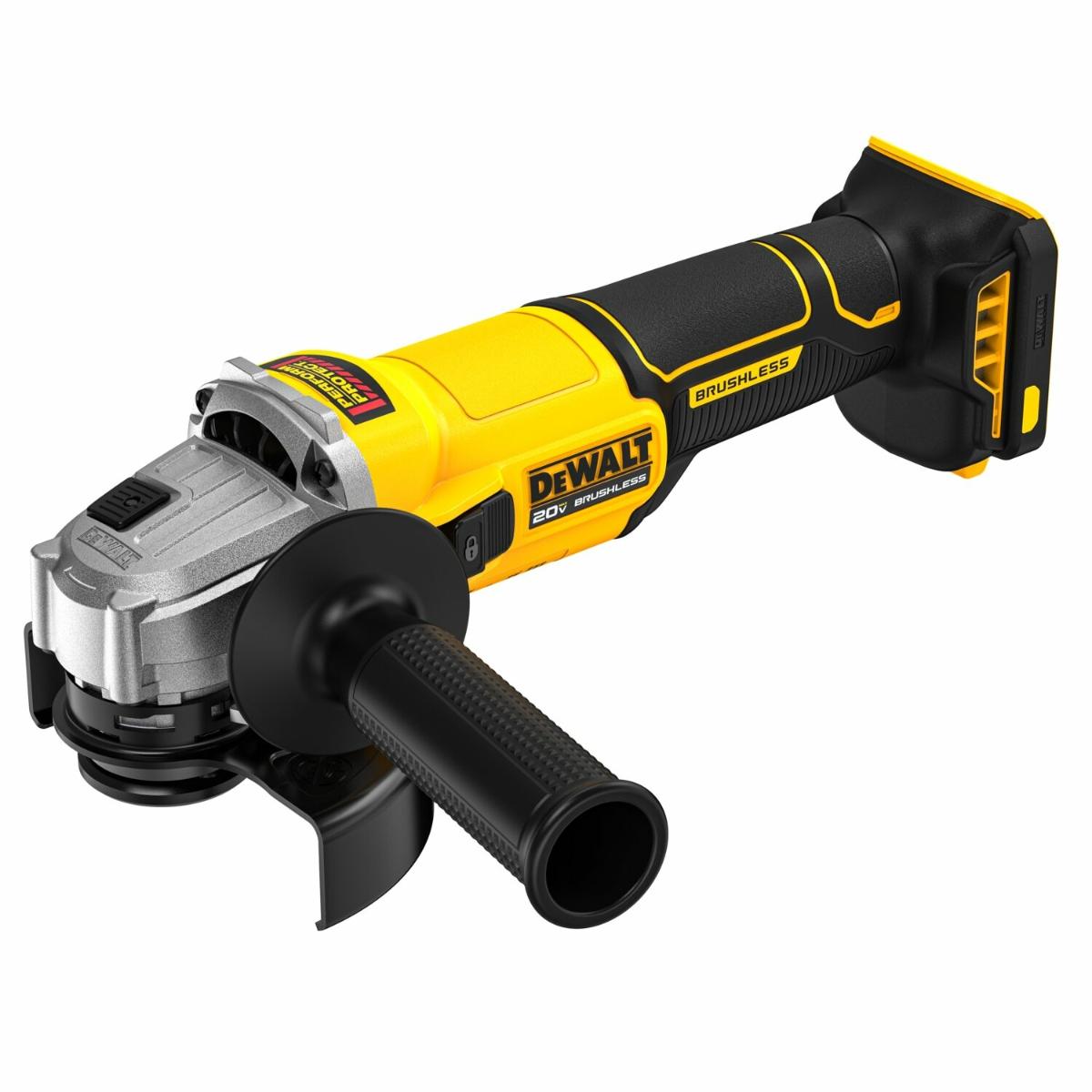 DEWALT 18 Volt Akku-Winkelschleifer 125 mm, Totmannschalter