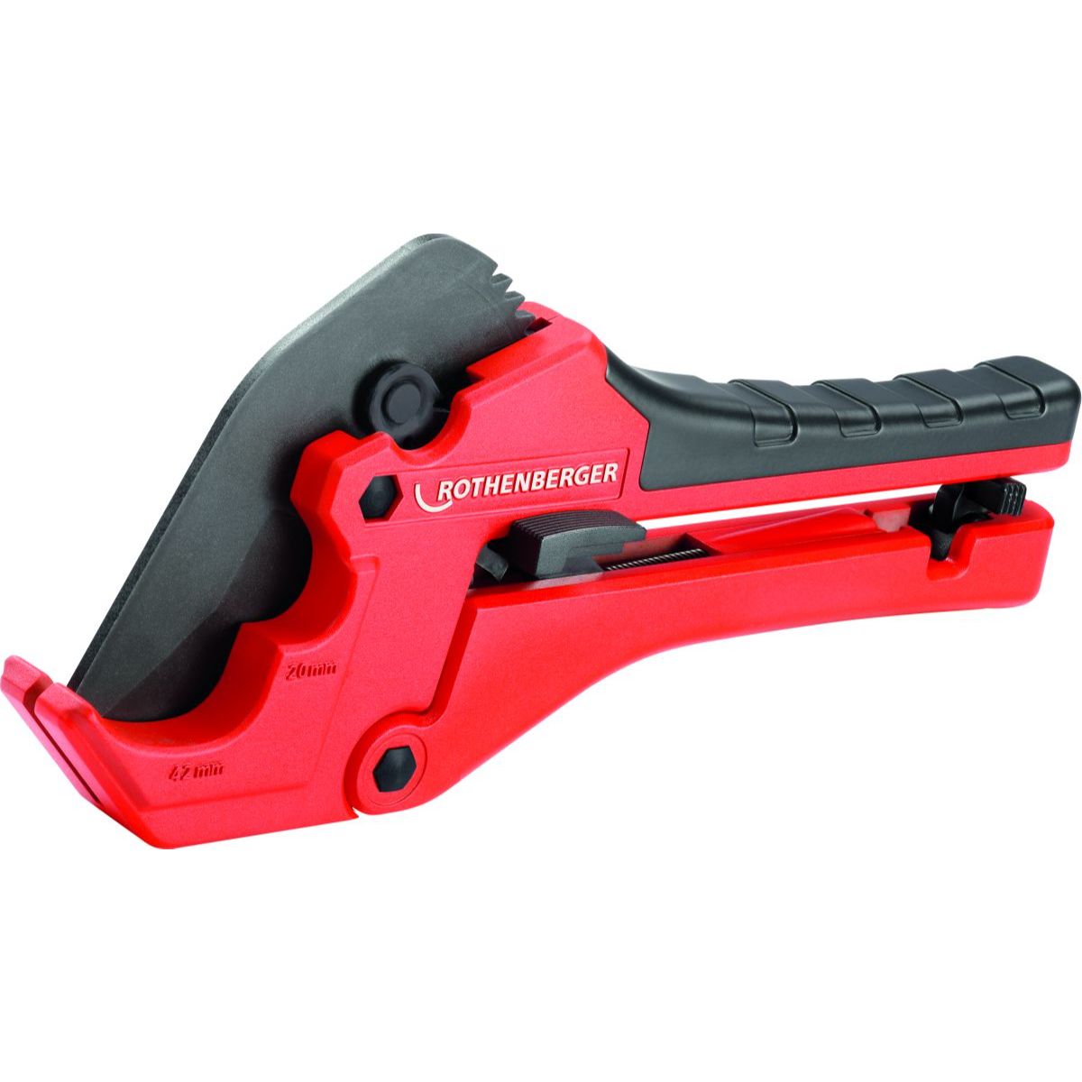 ROTHENBERGER Kunststoffrohrschere ROCUT 42 TWIN CUT, 0-42mm