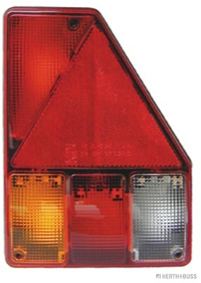 HERTH&BUSS Lichtscheibe, Heckleuchte, rechts, Rückfahrl., Dreieckrückstrahler