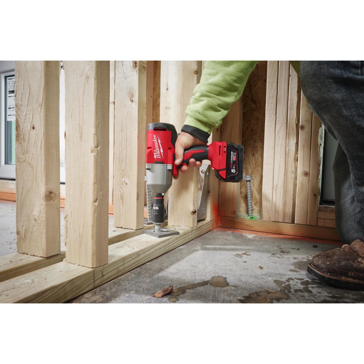 Milwaukee M18 Bürstenloser Akku-Schlagschrauber 1/2 Zoll M18BLHIWF12-0X