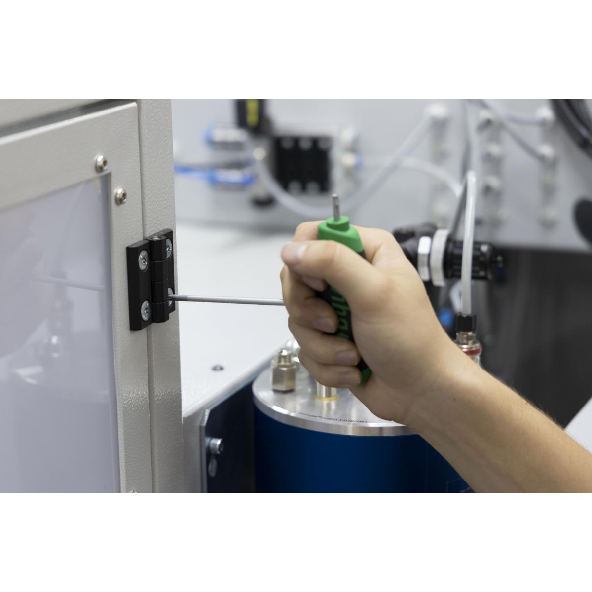 Wiha Stiftschlüssel mit Quergriff ComfortGrip TORX mit Seitenabtrieb mattverchromt