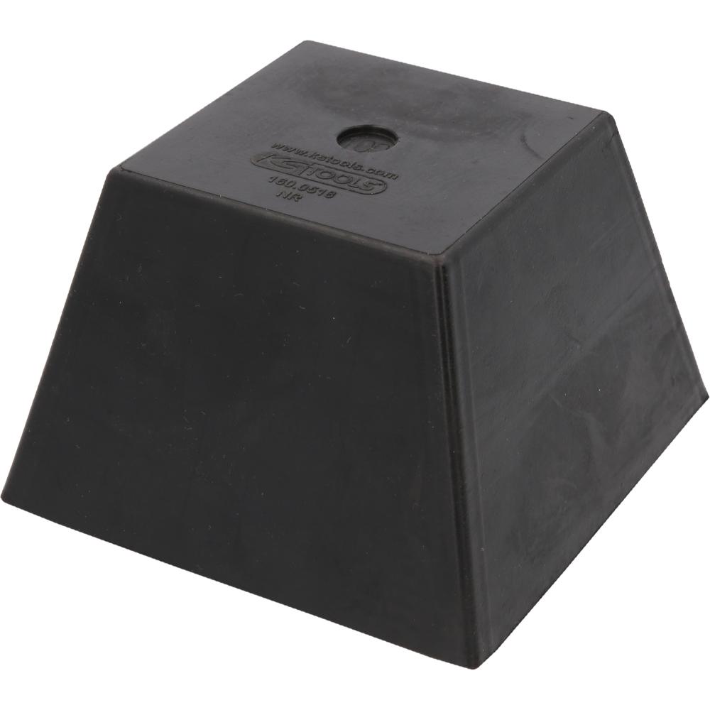 KS Tools Gummiauflage 21 für Hebebühnen, 150 x 150 x 100 mm
