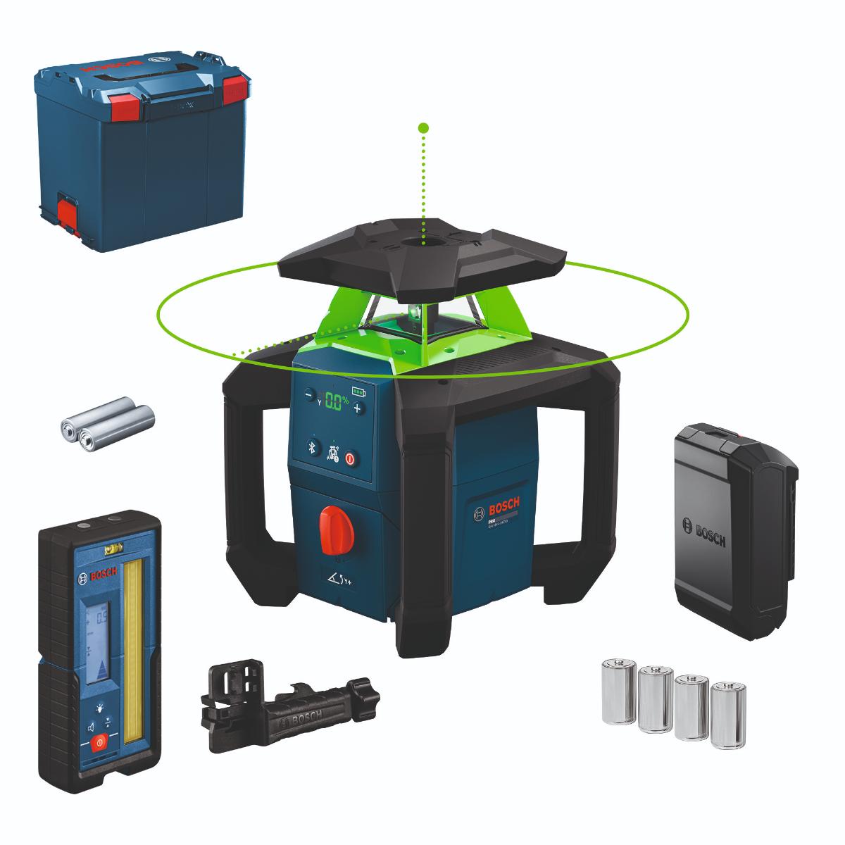 Bosch Rotationslaser GRL18V-4-34CVG in L-BOXX