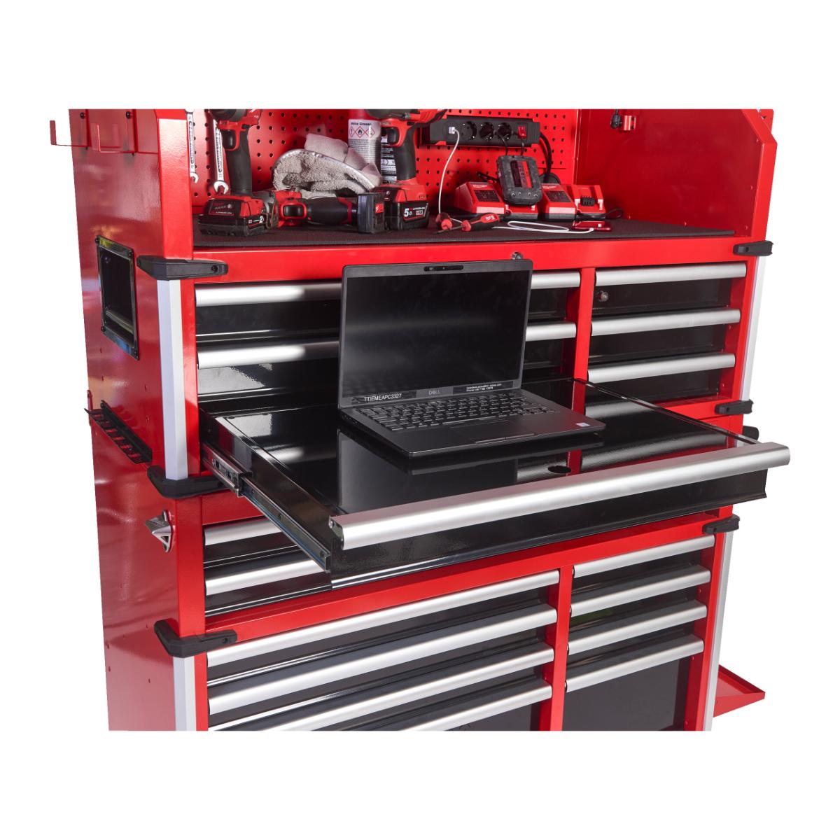 Milwaukee TOOLGUARD™ Werkstattwagen 117 cm / 46" mit 10 Schubladen