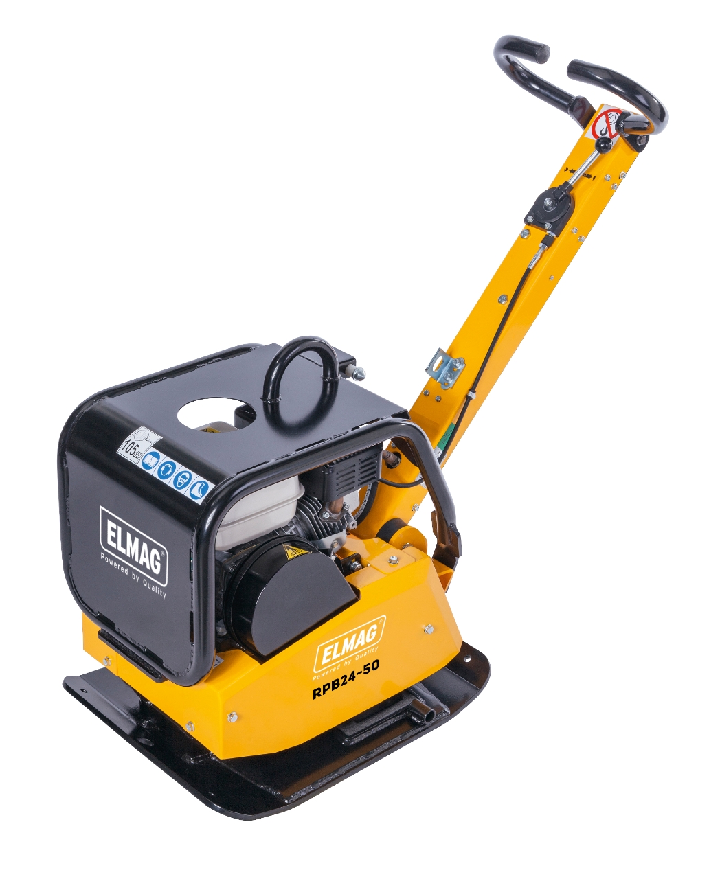 ELMAG Rüttelplatte reversierbar RPB24-50 mit Honda-Motor GX160