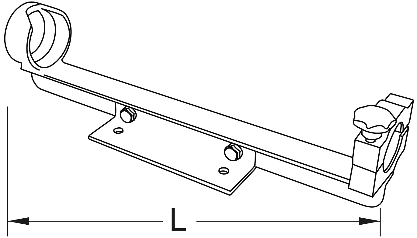 KS Tools Halter für Federspanner, 500mm