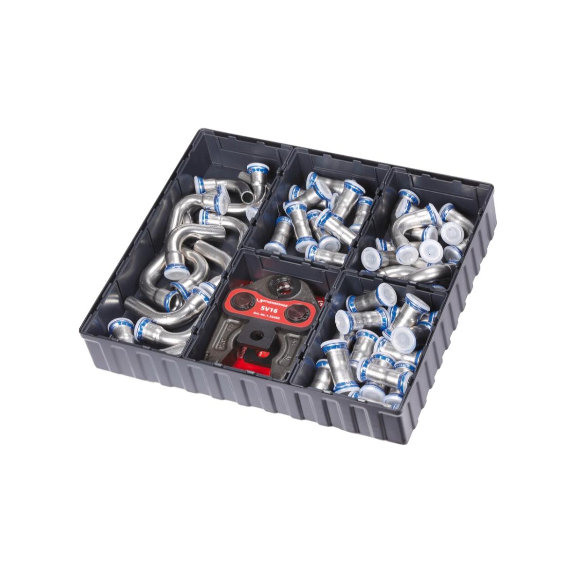 ROTHENBERGER Werkzeugkoffer ROCASE 4414 mit 2 Trays für ROBOX