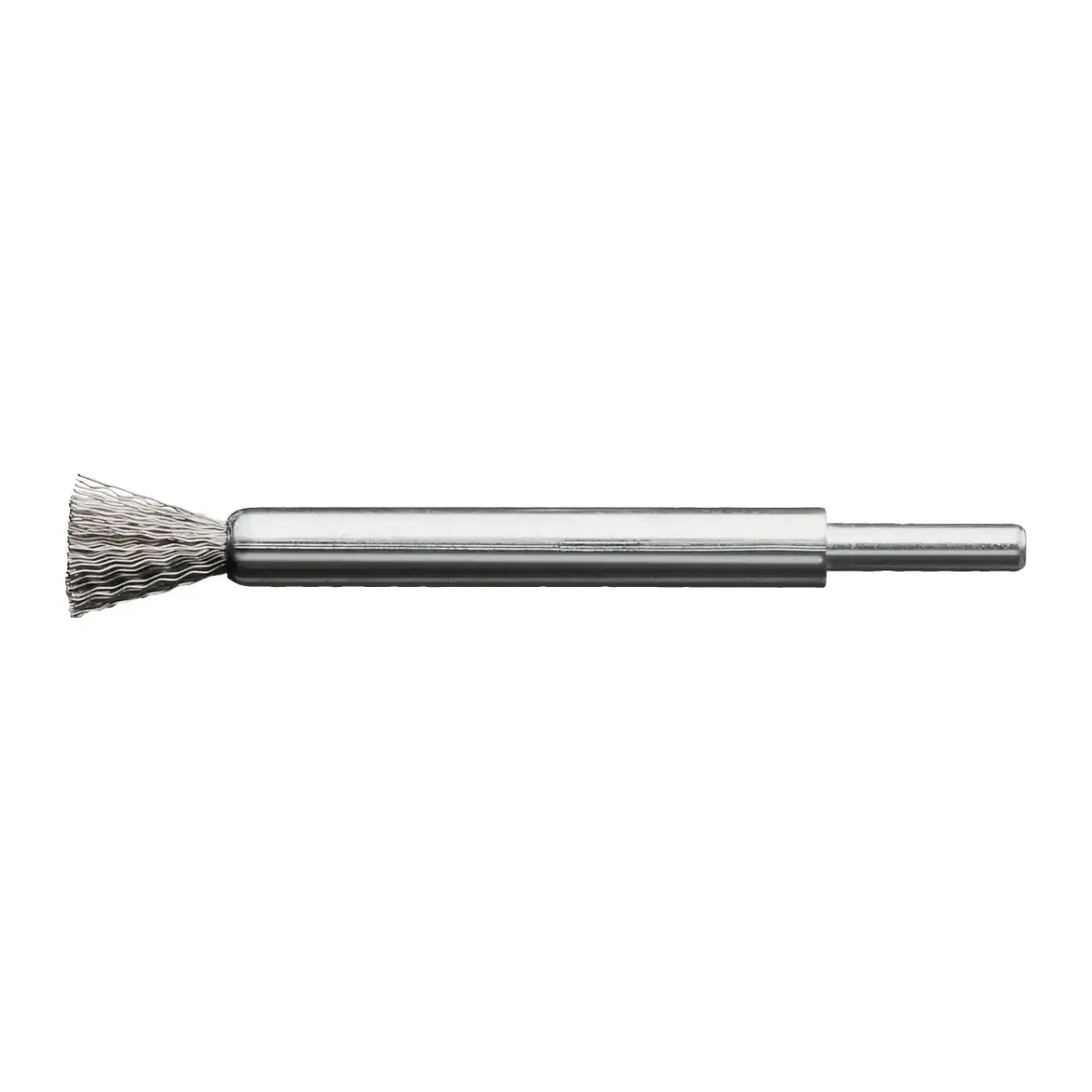 Milwaukee Pinselbürste für Geradschleifer, gewellt, Stahl 12 x 20 x 120 x 0,3 mm, 6 mm Schaft