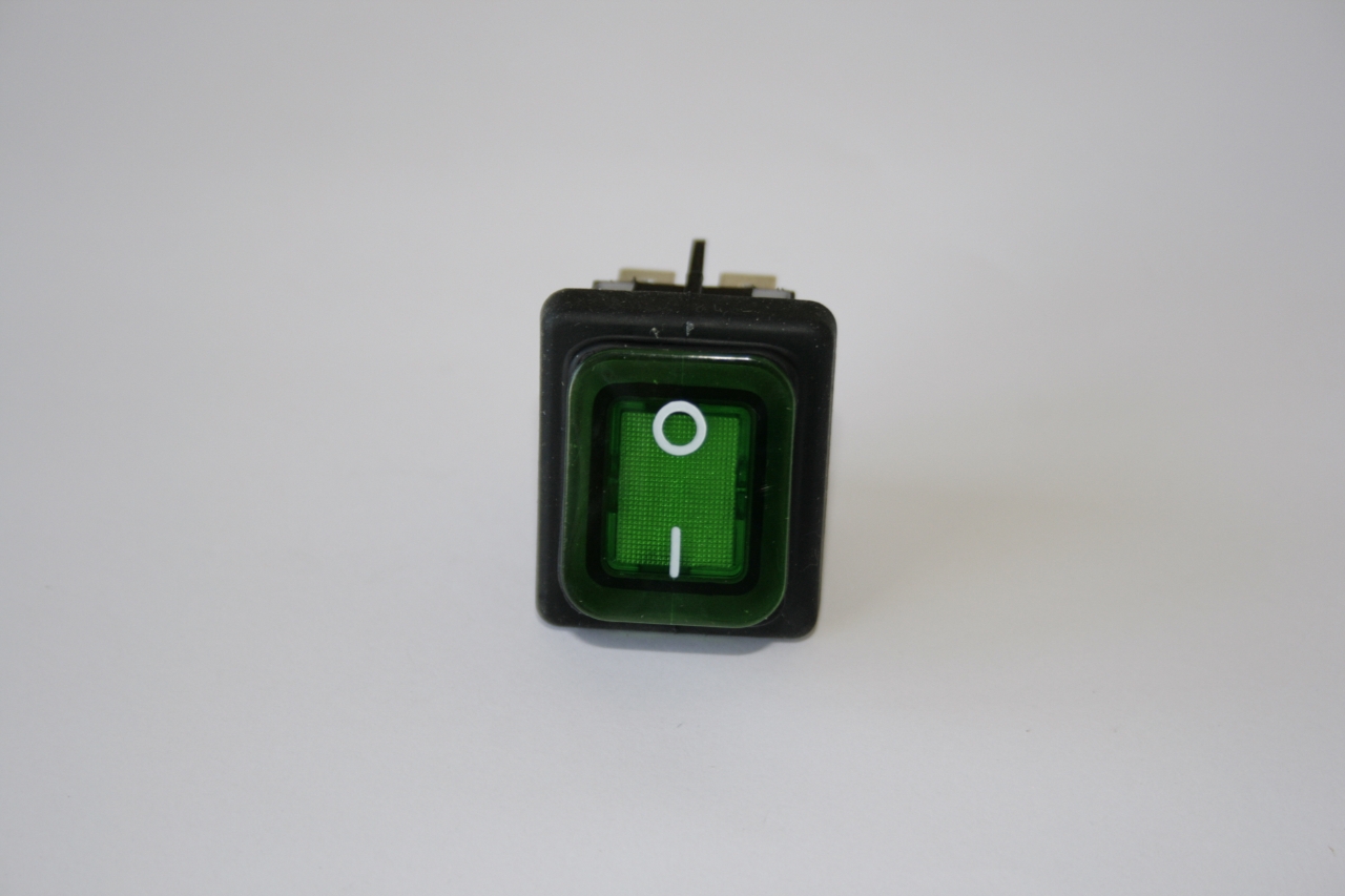 ELMAG Hauptschalter (grün bel. 220V)