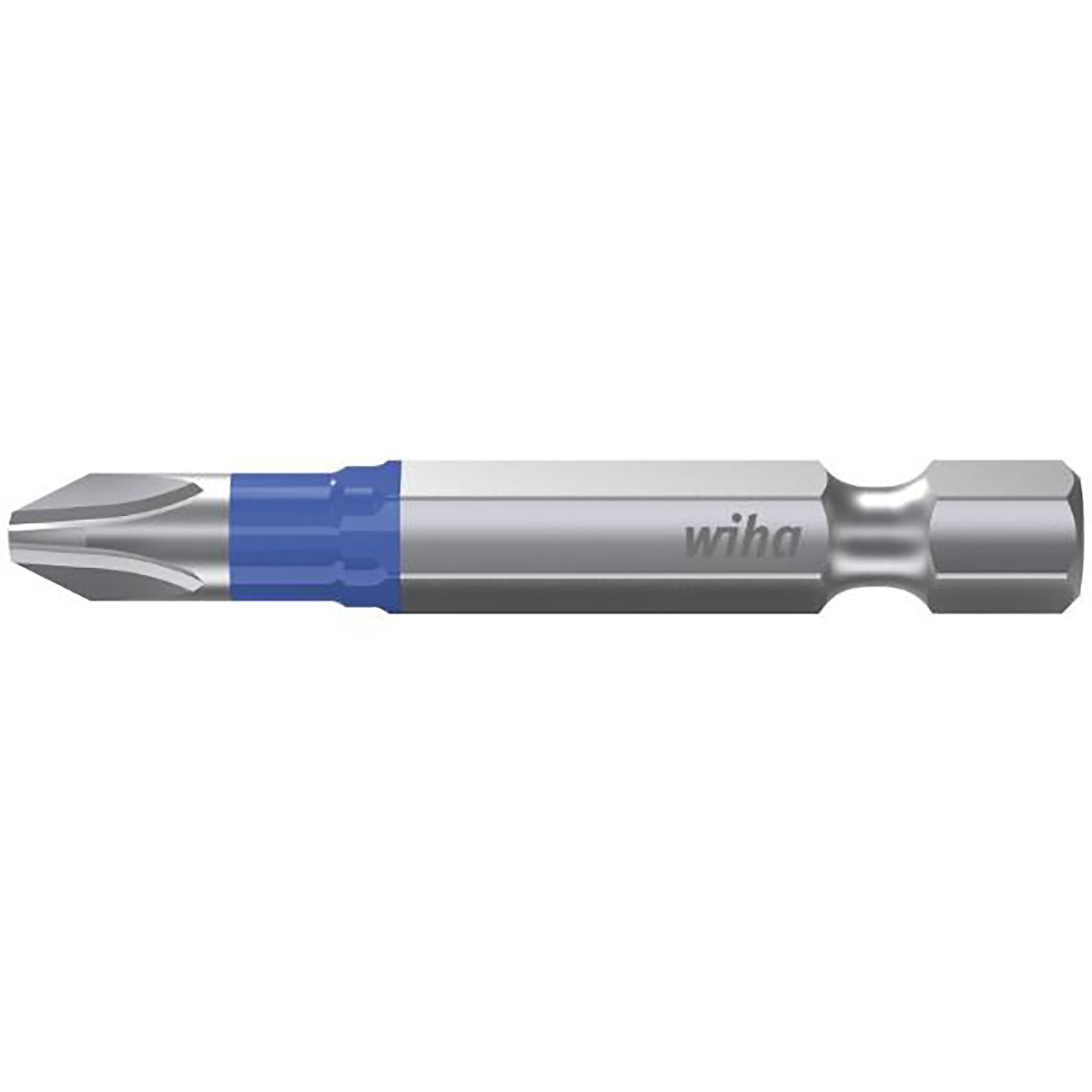 Wiha Bit Set T-Bit 50 mm Phillips (PH1) 5-teiliges Set 1/4 zoll E6,3 in Box