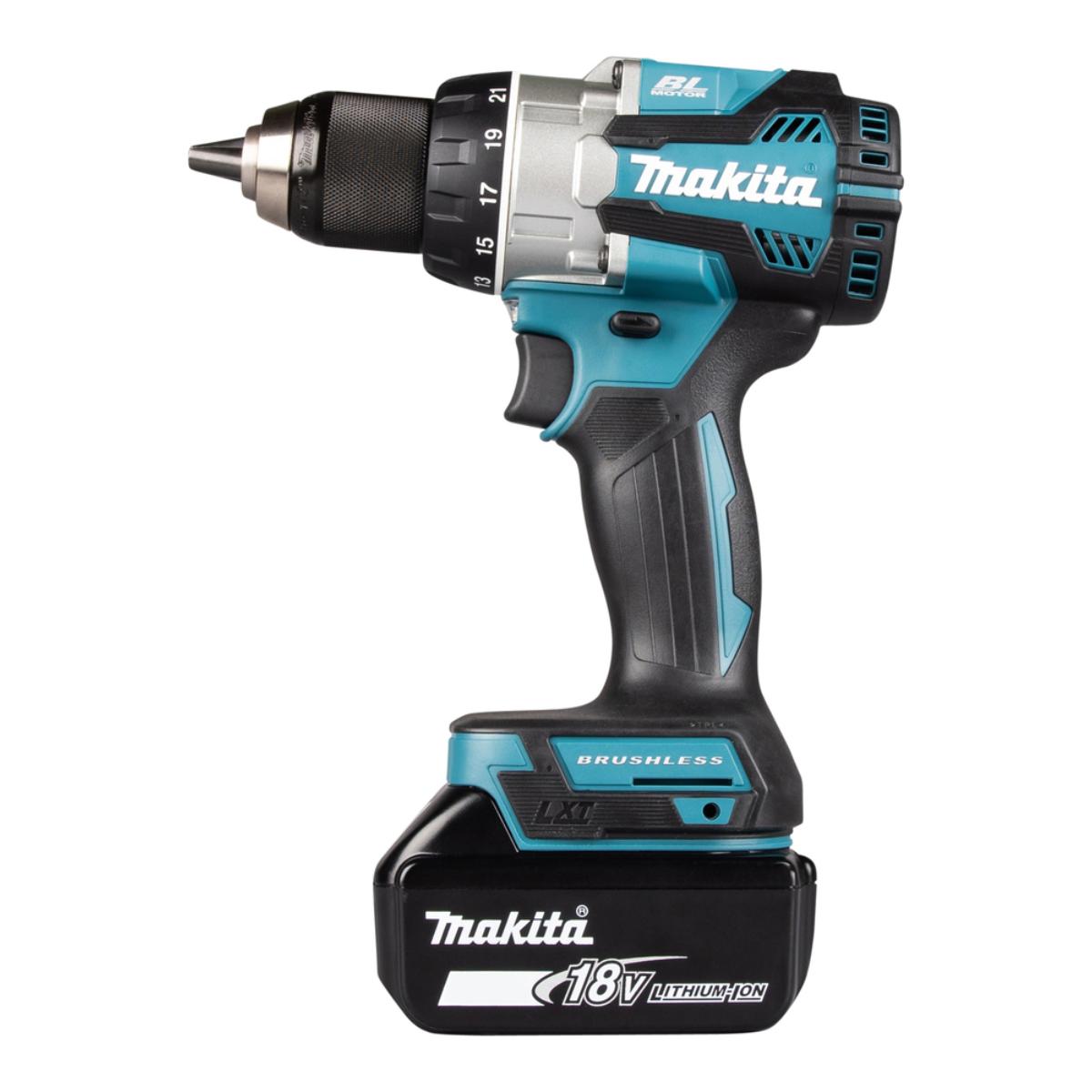 Makita Akku-Bohrschrauber LXT 18V - max. 110 Nm - 0-1.800 U/min - DDF489RTJ