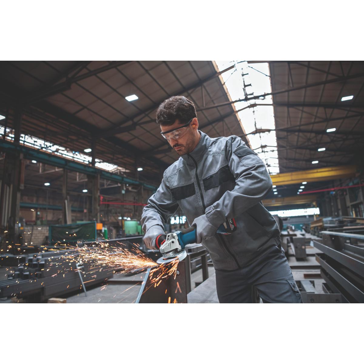 Bosch Akku-Winkelschleifer GWS 18V-10 P, (solo, L)