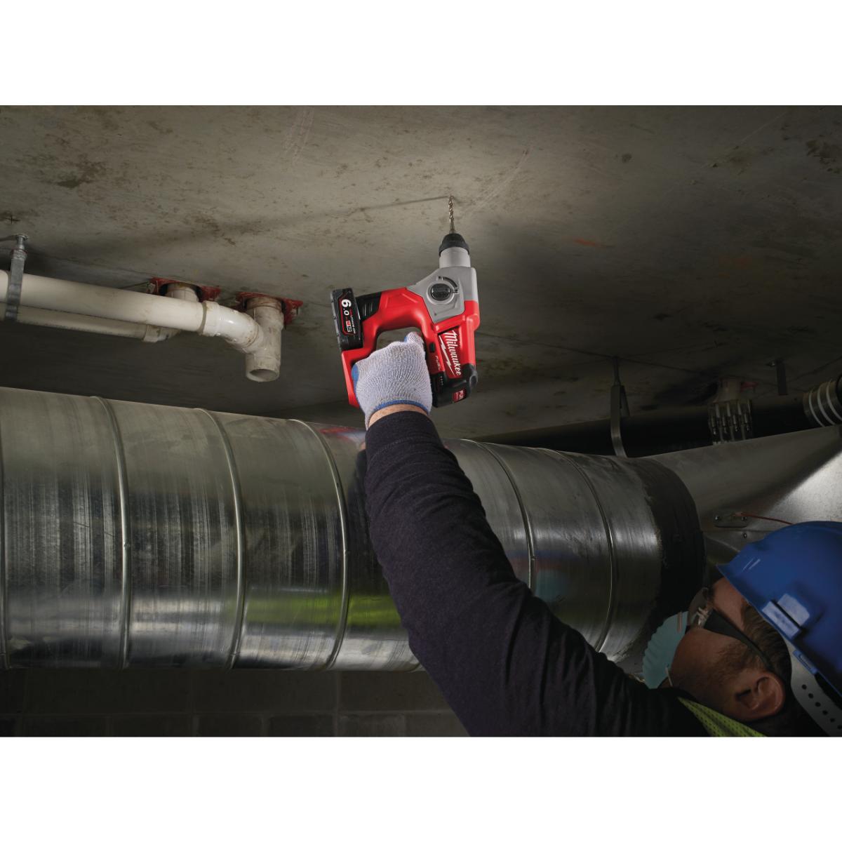 Milwaukee Akku-Bohrhammer SDS-Plus M12CH-602X