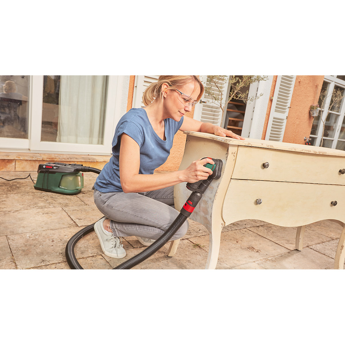 Bosch Akku-Tellerschleifer und -Polierer EasyCurvSander 12