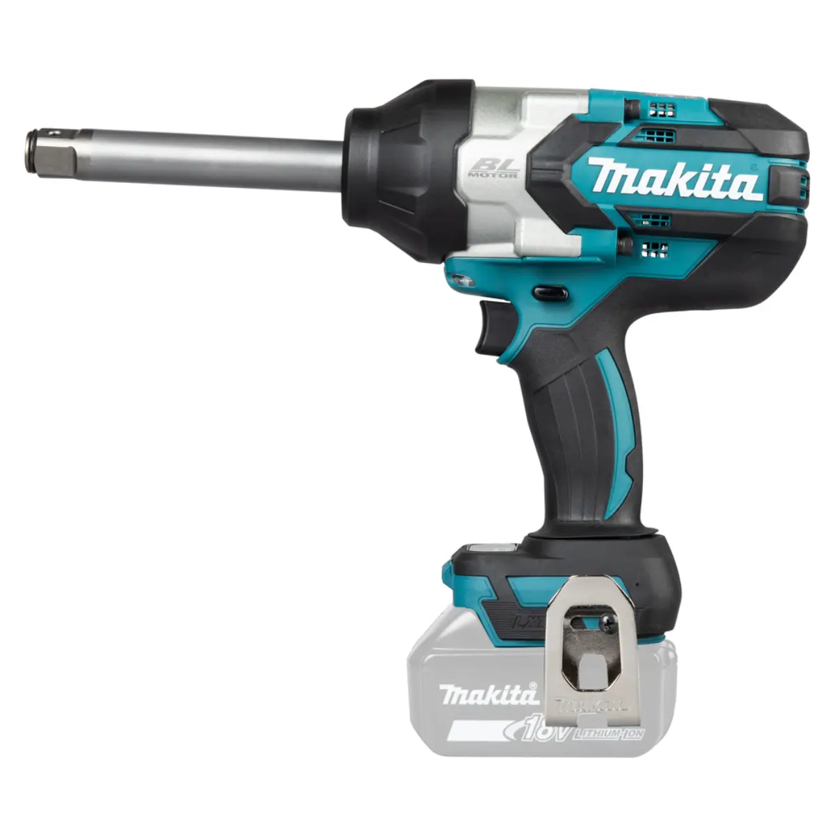 Makita Akku-Schlagschrauber LXT 18V 3/4 Zoll 1.360 Nm - Langschaft Version - DTW1005Z