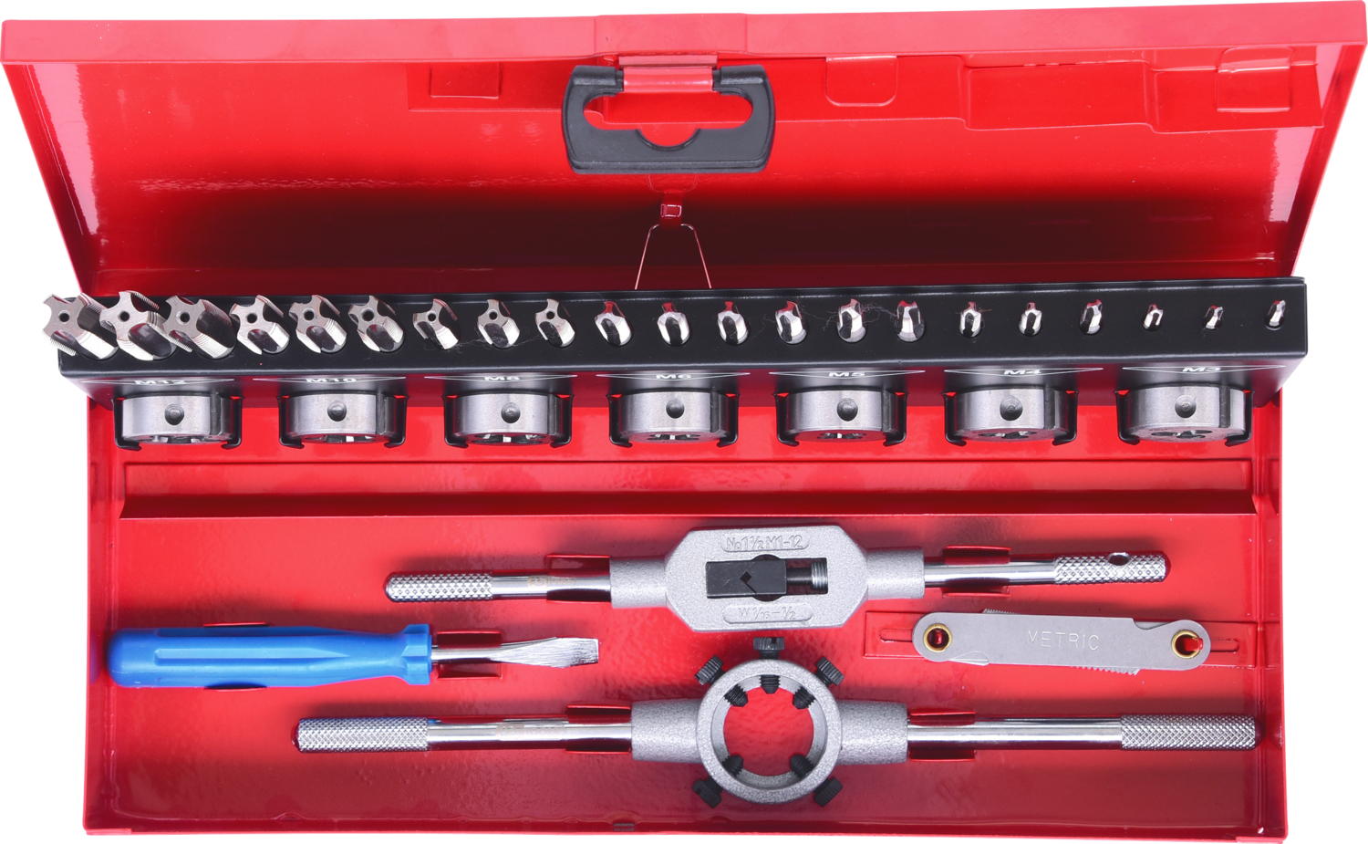 KS Tools HSS Co Gewindeschneidwerkzeug-Satz, 32-tlg