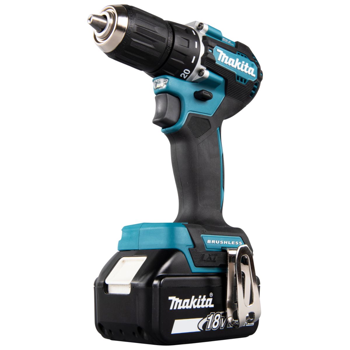 Makita Akku-Bohrschrauber 18V / 3,0 Ah, 3 Akkus + Ladegerät inkl. schwarzem Koffer - DDF487RFE3