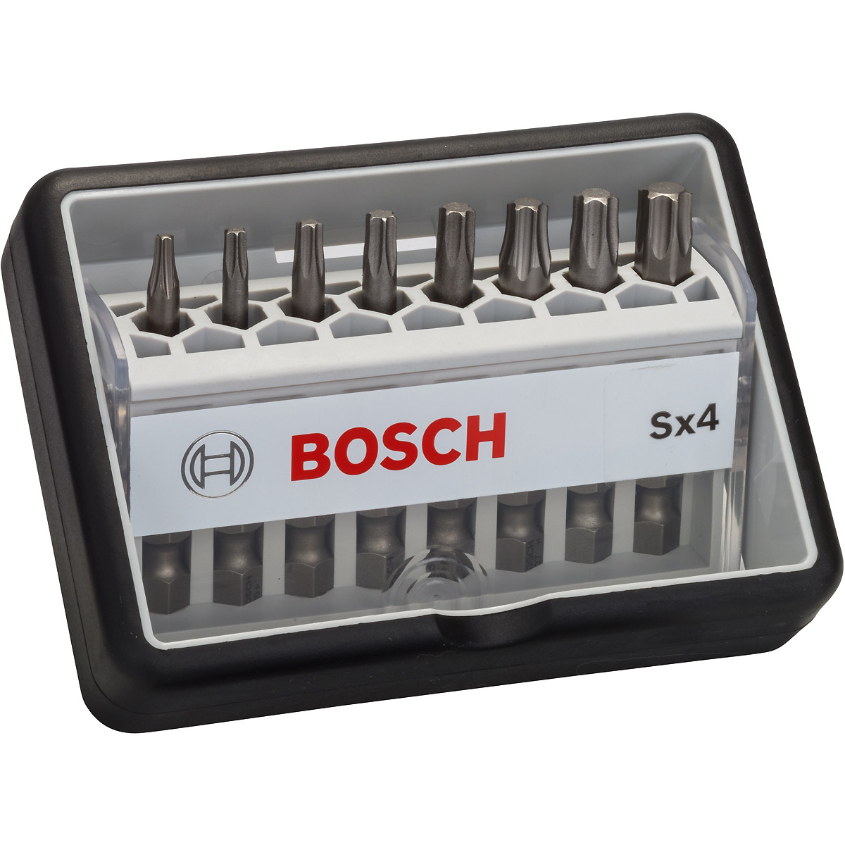 Bosch Schrauberbit-Set Robust Line Sx Extra-Hart, 8-teilig, 49 mm, Torx