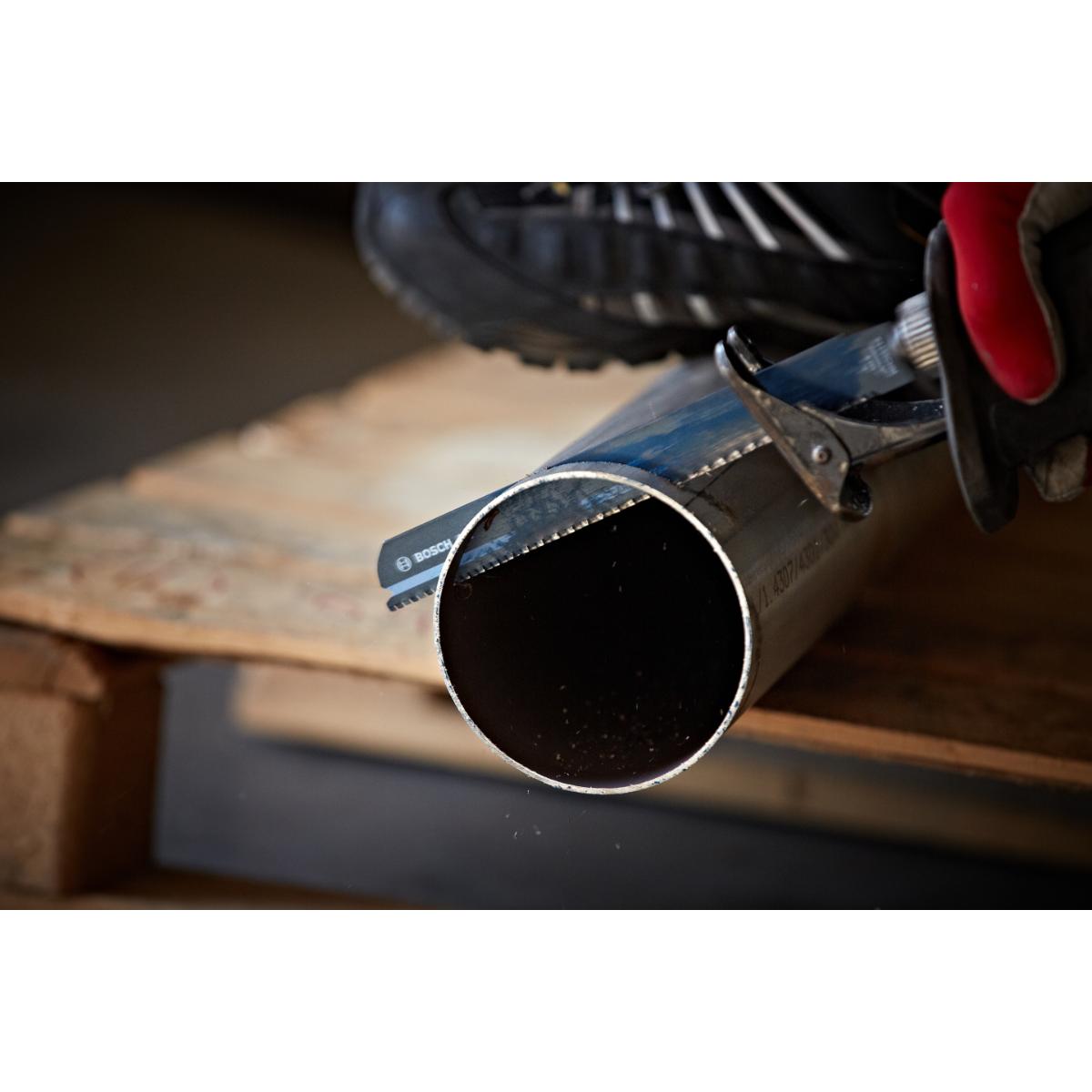Bosch Säbelsägeblatt S 1025 HBF Endurance for Heavy Metal, 5er-Pack